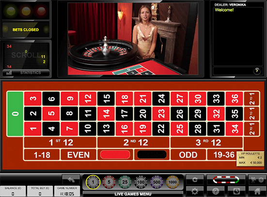 Ruleta en Vivo Con Crupier Real